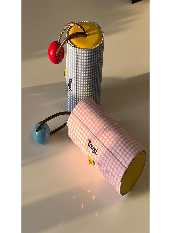 Tagi. Mini Signal Rotating Jewelry Box (Berry Cream) - Image 3